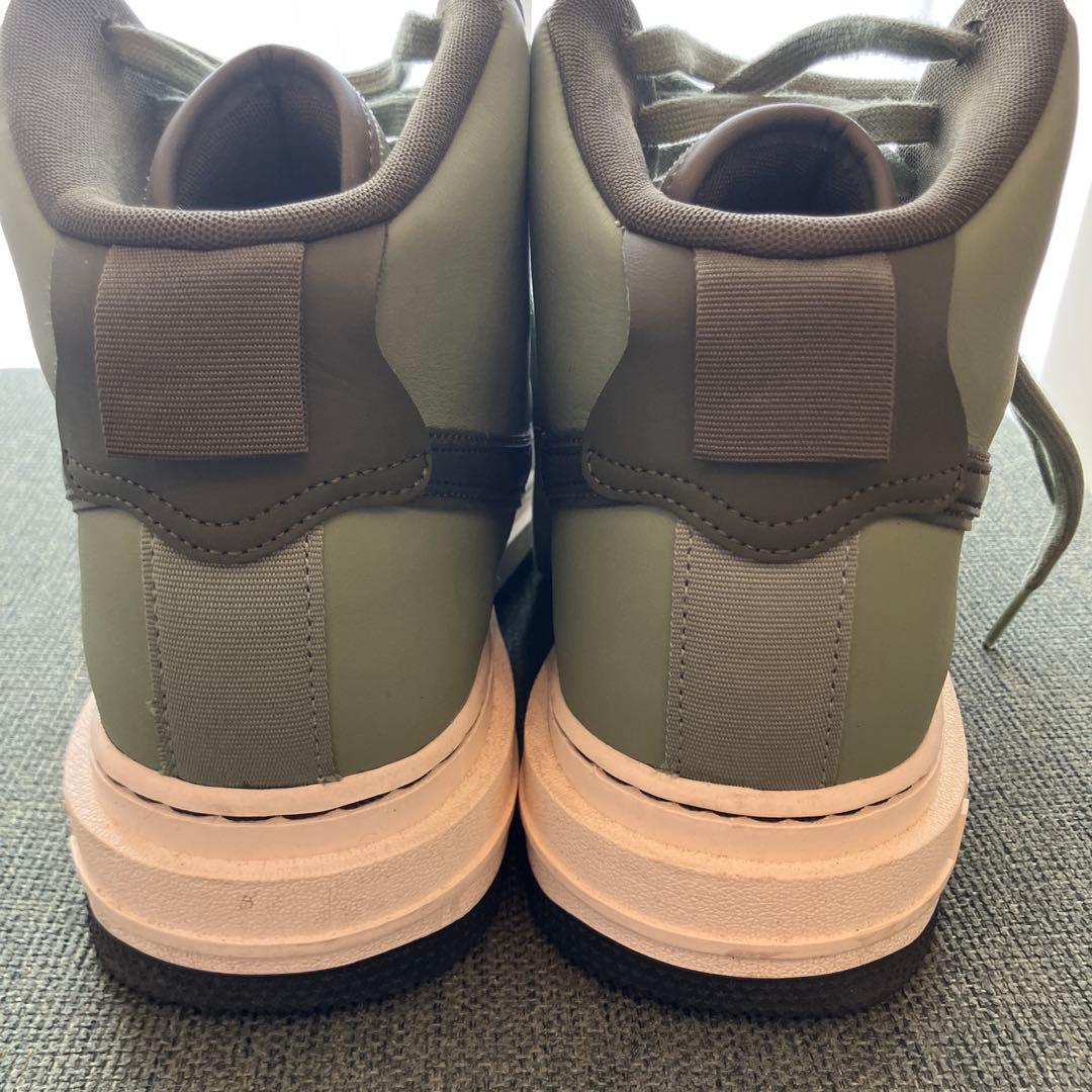 【美品】エアフォースワン ハイカット オリーブグリーン【Air force 1】