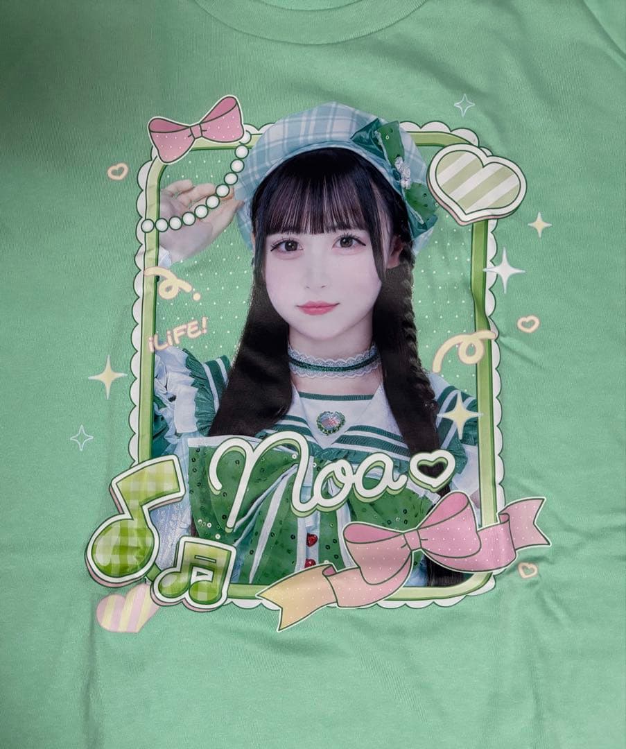 iLiFE! 若葉のあ 実写Tシャツ