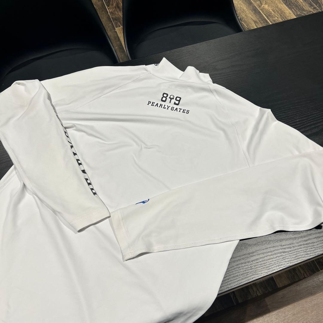 【希少】パーリーゲイツ PEARLY GATES ゴルフホワイトアンダーシャツ