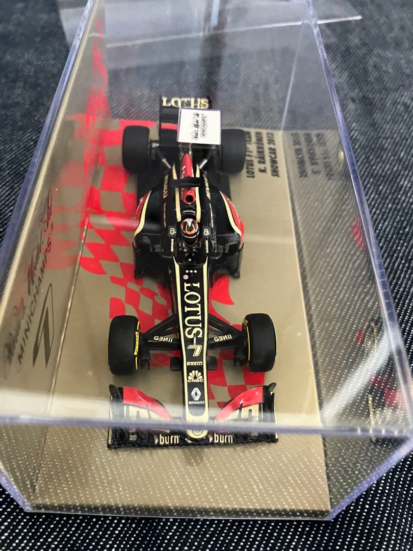 ミニチャンプスF1 ロータス　 ライコネン　SHOWCAR 2013 限定版