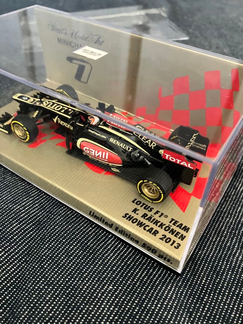 ミニチャンプスF1 ロータス　 ライコネン　SHOWCAR 2013 限定版