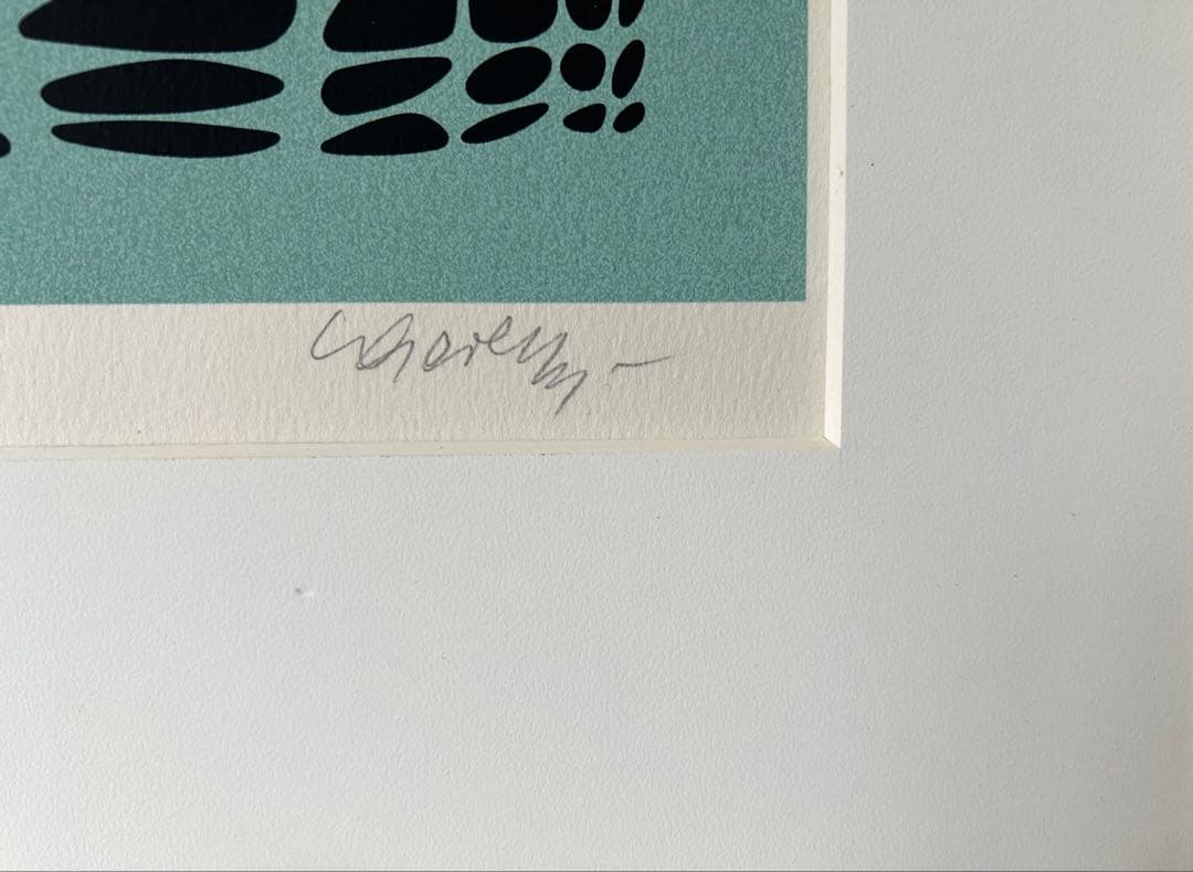 Victor Vasarely Beltica シルクスクリーン