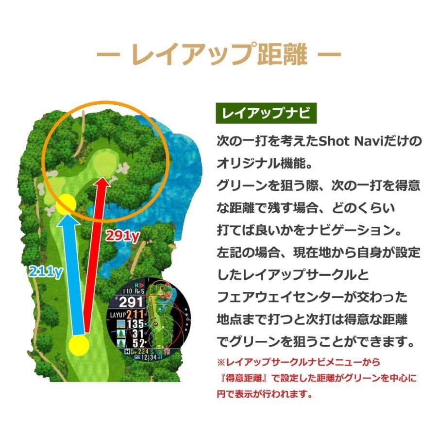ショットナビ Shot Navi Evolve PRO （ホワイト）