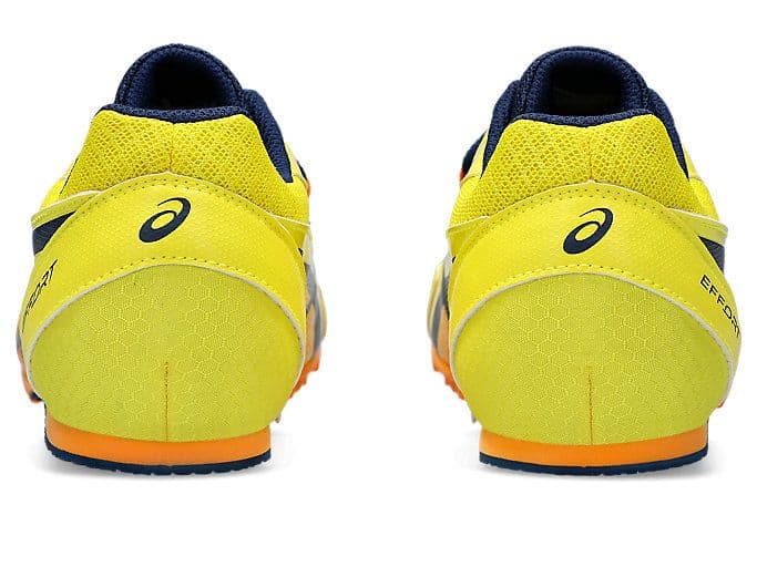 新品 ASICS EFFORT13 陸上 スパイクシューズ イエロー 25
