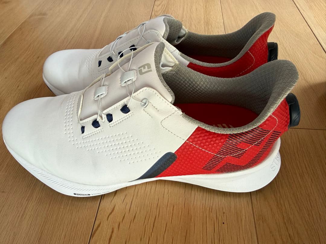 FootJoy ゴルフシューズ ホワイト/レッド