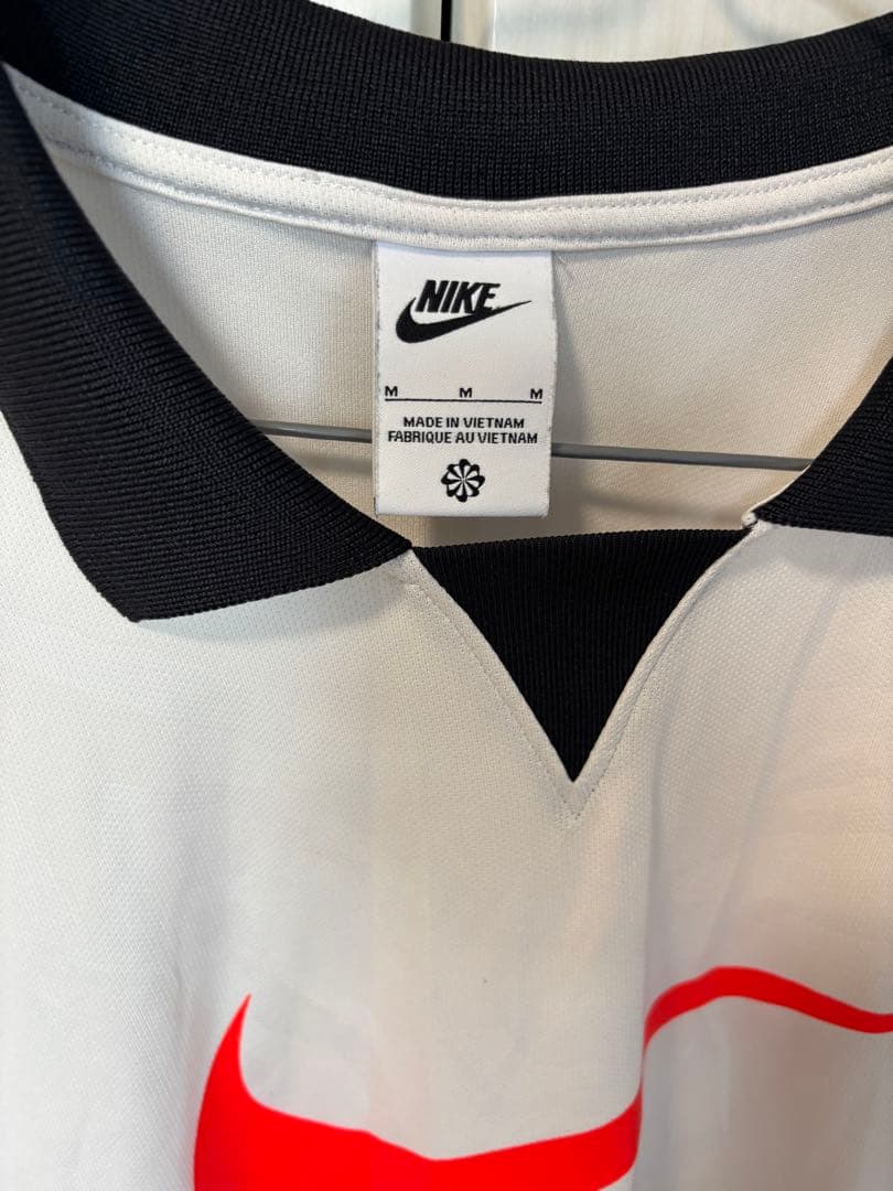 Nike 長袖ポロシャツ M ホワイト Swoosh