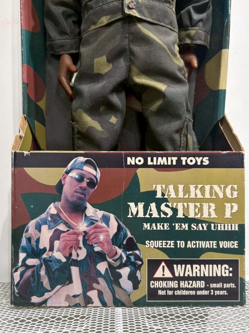 TALKING MASTER P マスターP フィギュア
