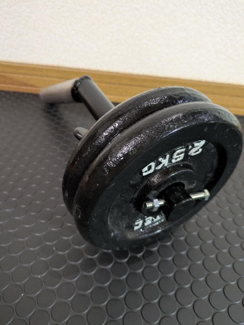 ベンドバー回内トレ　３４ミリステンレスグリップ 新品未使用　ストッパーとネジ付属