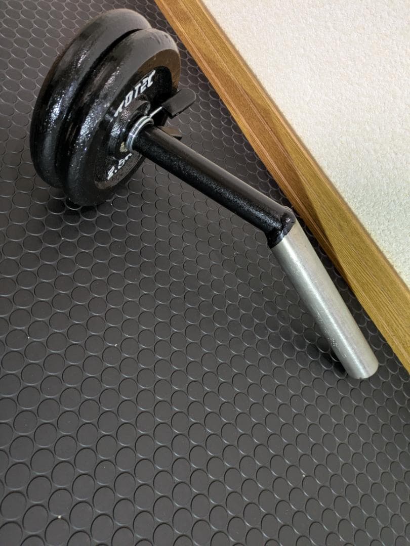 ベンドバー回内トレ　３４ミリステンレスグリップ 新品未使用　ストッパーとネジ付属