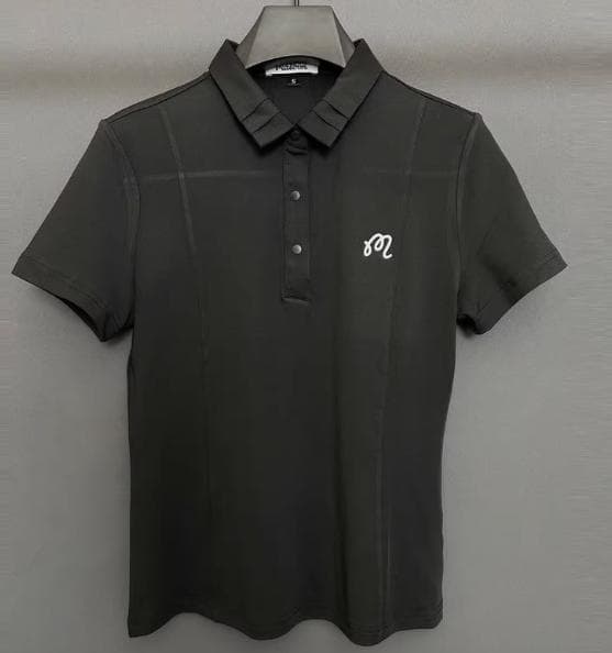 MalbonレディーススポーツTシャツ半袖 通気速乾スリムフィット韓国風コーデ