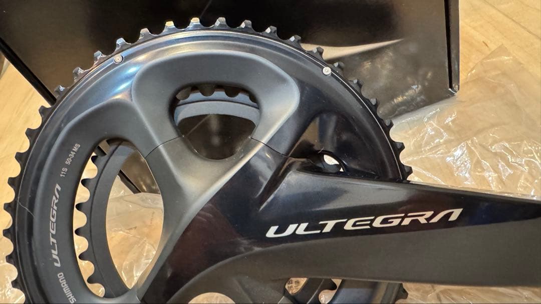 月内出品終了予定　美品　シマノ ULTEGRA FC-R8000クランクセット