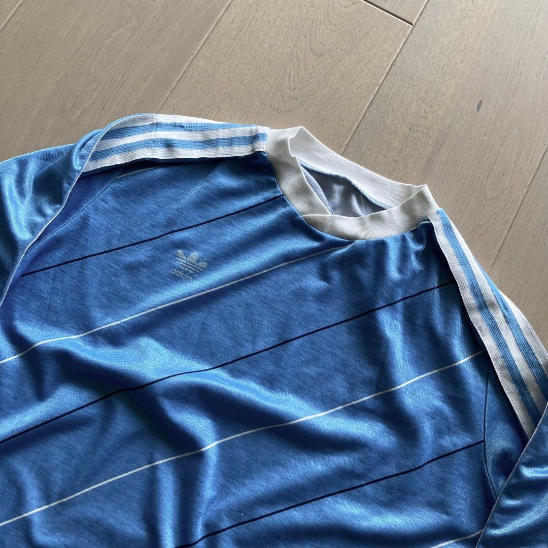 70s adidas Football Shirt - 長袖フットボールシャツ