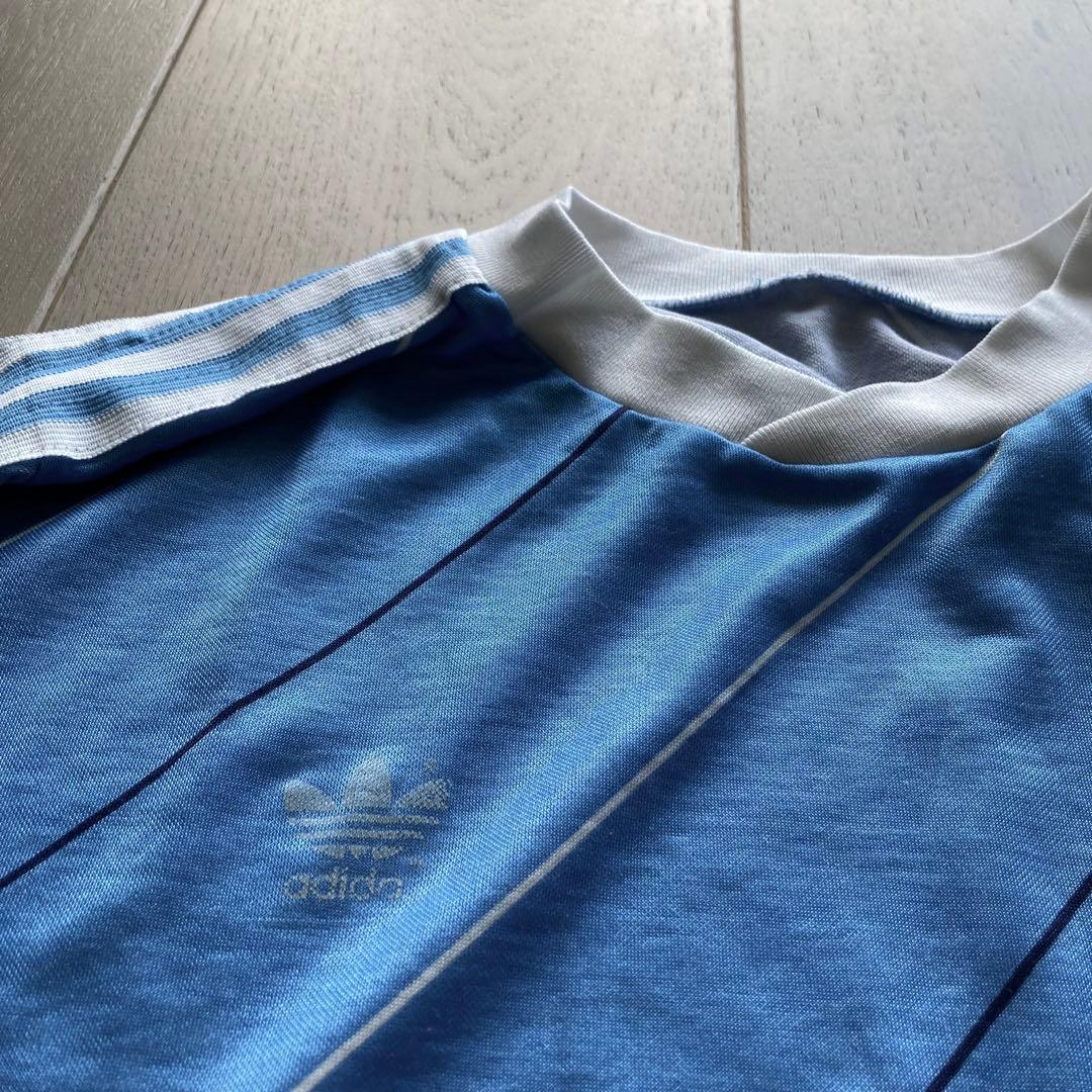 70s adidas Football Shirt - 長袖フットボールシャツ