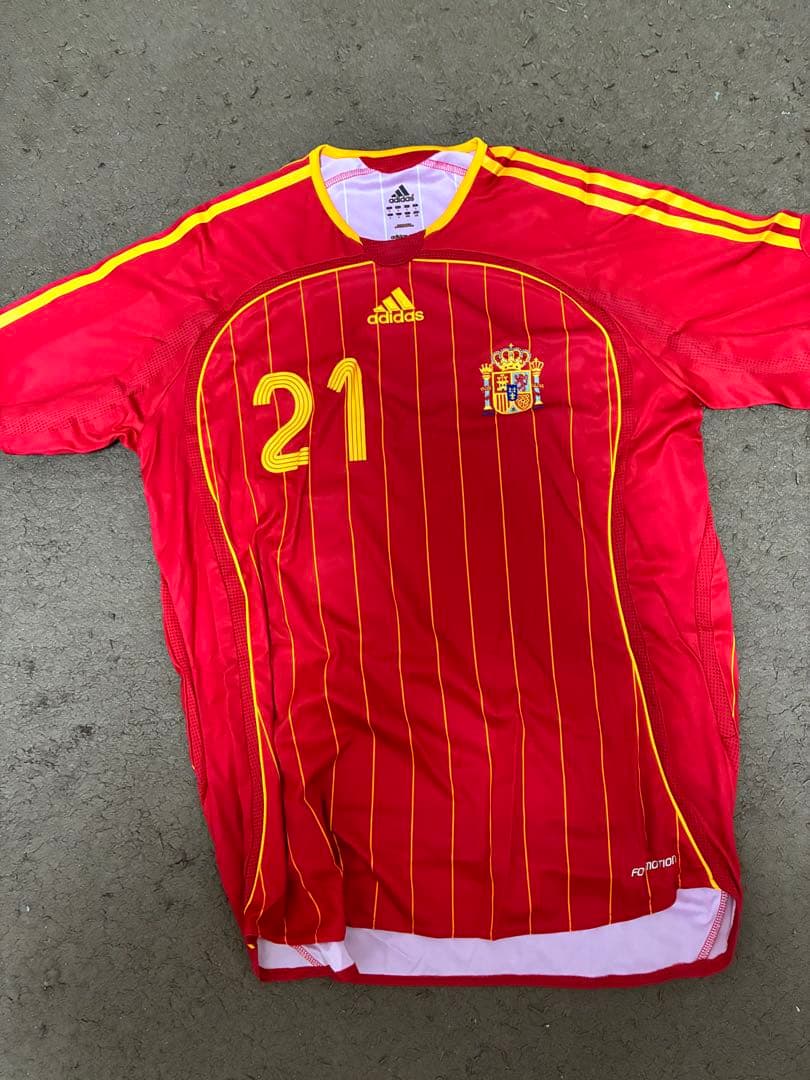 美品　スペイン代表2006 ビジャ21 フルセット