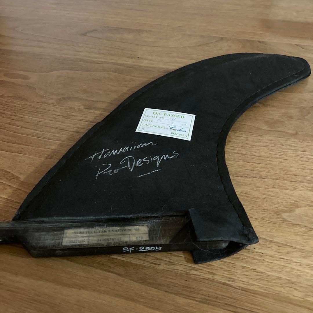 Hawaiian Pro Designs 8.5カーボンシングルフィン