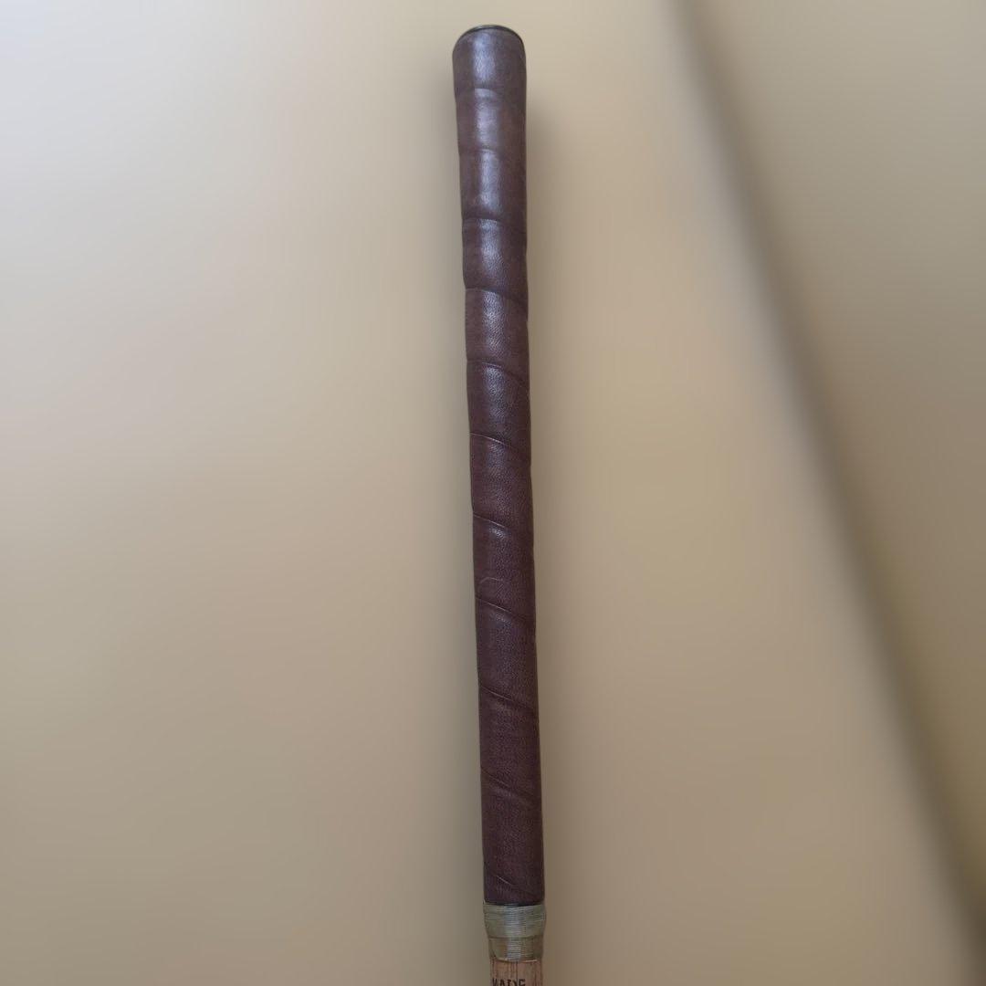 木製ビンテージパター　St.Andrews セントアンドリュース 革巻き