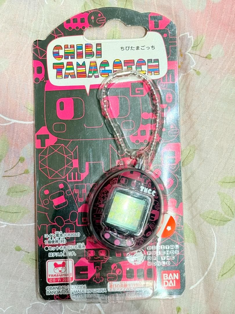 【動作確認済】ちびたまごっち ぶらっくダイヤモンド