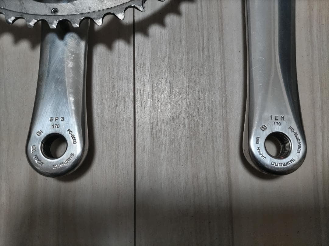 SHIMANO　アルテグラ　FC-6500 クランク52-39 170mm