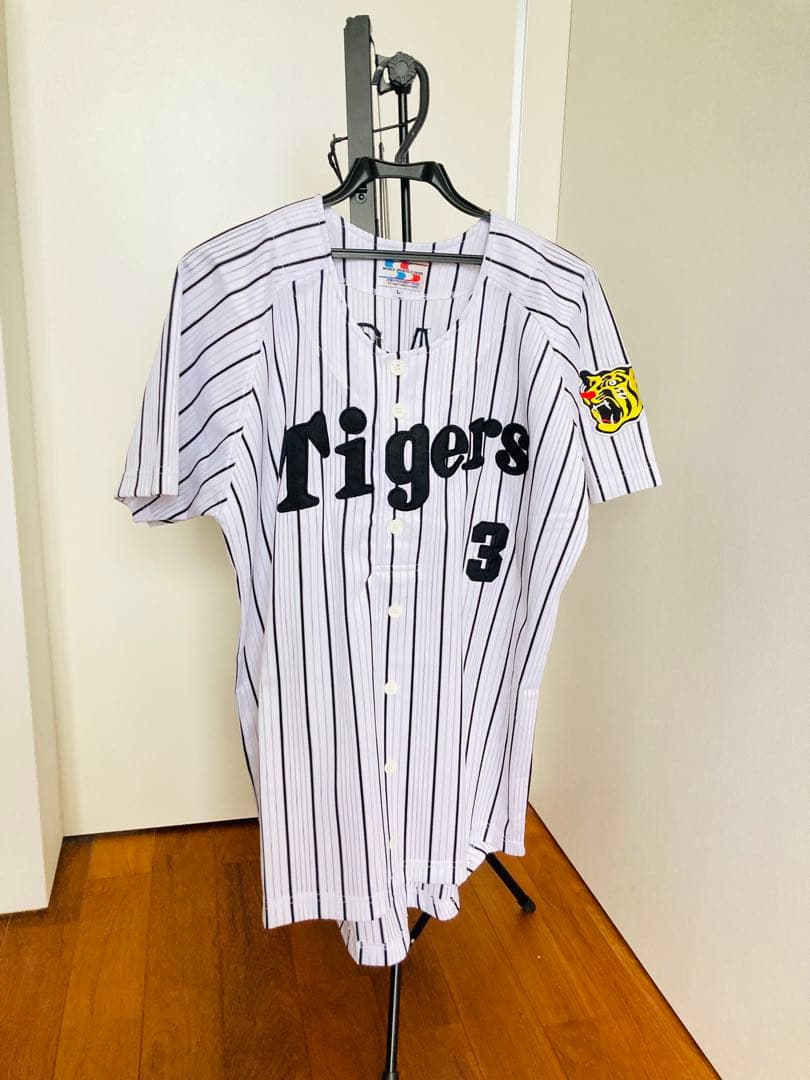 tomo　未使用　阪神タイガース　八木裕　ユニフォーム メンズL 刺繍八木