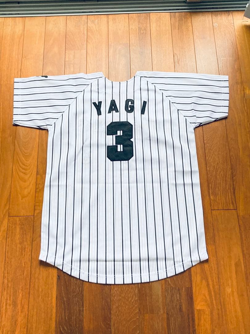 tomo　未使用　阪神タイガース　八木裕　ユニフォーム メンズL 刺繍八木
