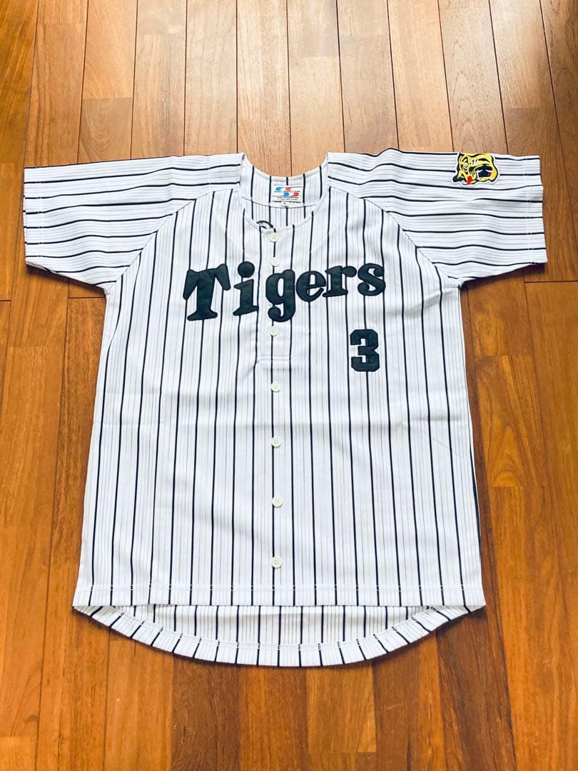 tomo　未使用　阪神タイガース　八木裕　ユニフォーム メンズL 刺繍八木