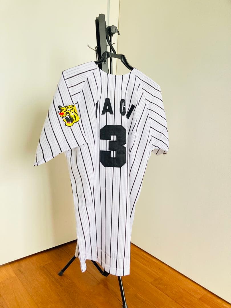 tomo　未使用　阪神タイガース　八木裕　ユニフォーム メンズL 刺繍八木