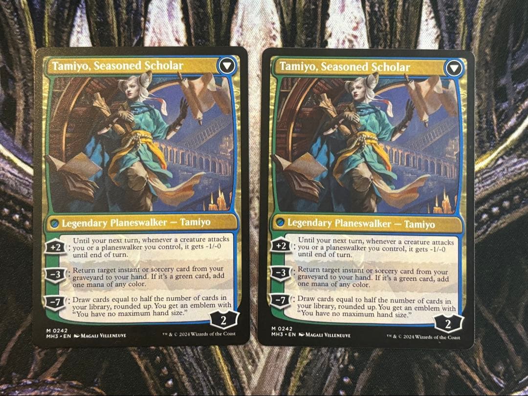 【最安値】MTG　MH3　知りたがりの学徒、タミヨウ　英語版　2枚
