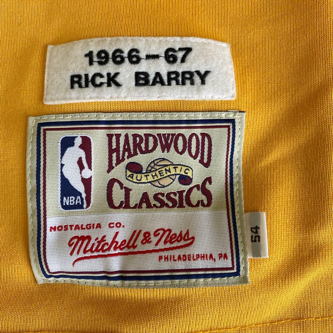 Mitchell&Ness ウォリアーズ リック バリー タグ付き！