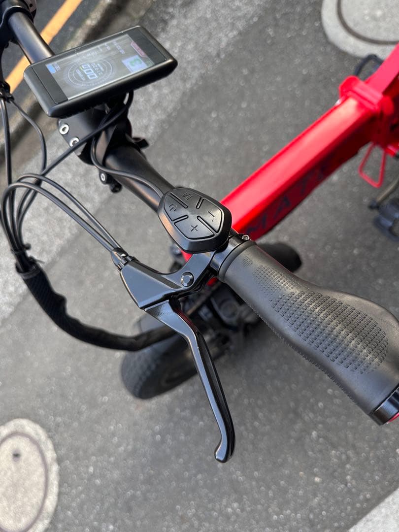MATE X250 電動アシスト自転車 レッド