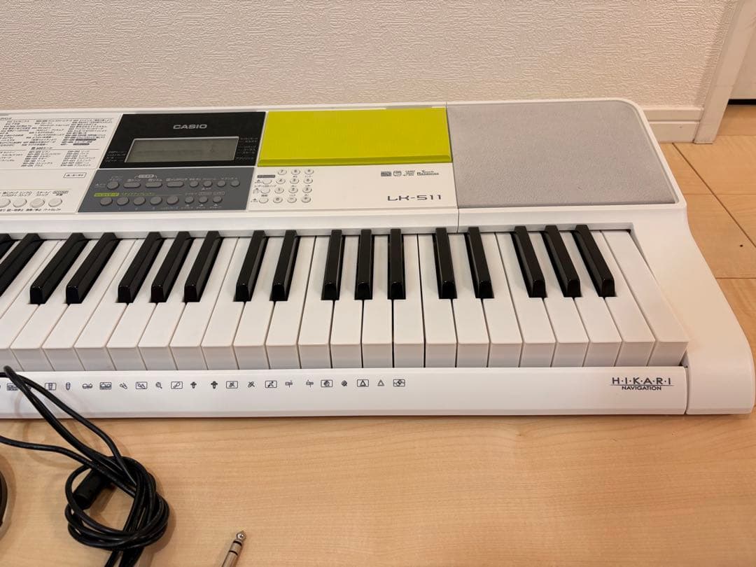 CASIO(カシオ) 61鍵盤 電子キーボード LK-511 光ナビゲーション