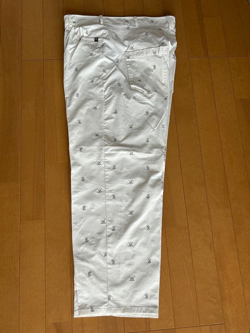 FILA GOLF 刺繍入りホワイトパンツ110サイズ‼️大特価