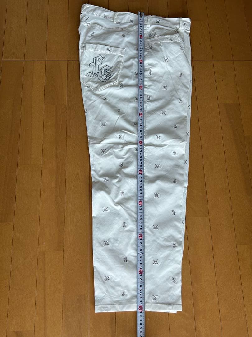 FILA GOLF 刺繍入りホワイトパンツ110サイズ‼️大特価