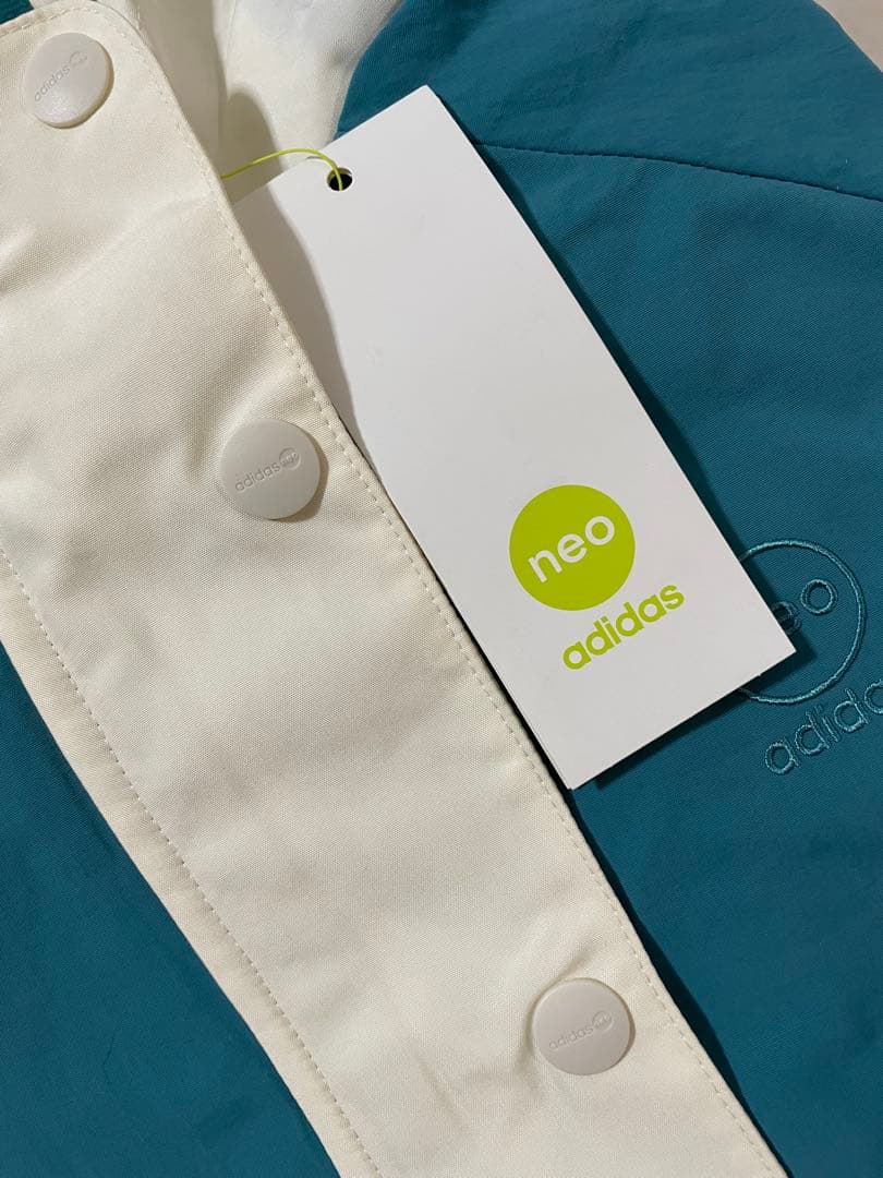 アディダス ジャケット レディース 春秋冬新作 NEO ウーブン フード付き S