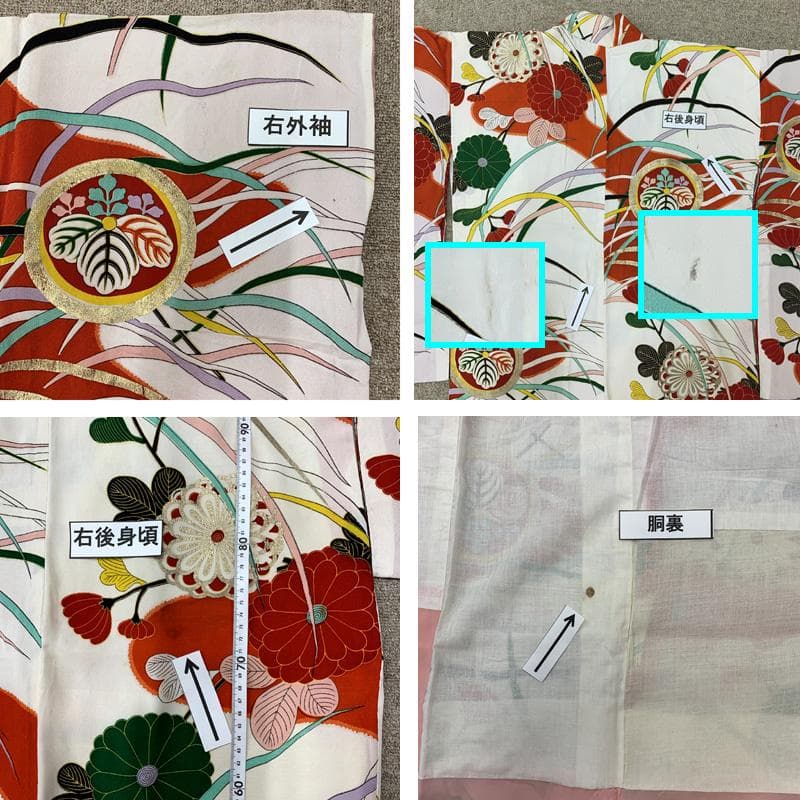601aj63□ジュニア着物 アンティーク ハーフ成人式 卒業式 十三参り□良好