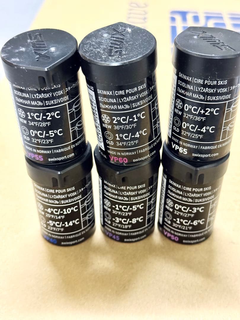 Swix ワックス VP40 VP45 VP50 VP 55 VP60 VP65
