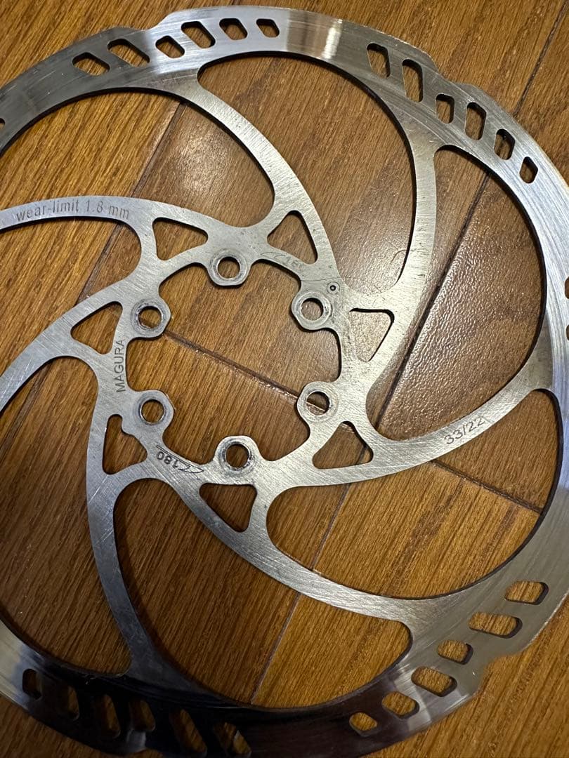 マグラ MAGURA MT5 前後セット レバー打ち替え済み