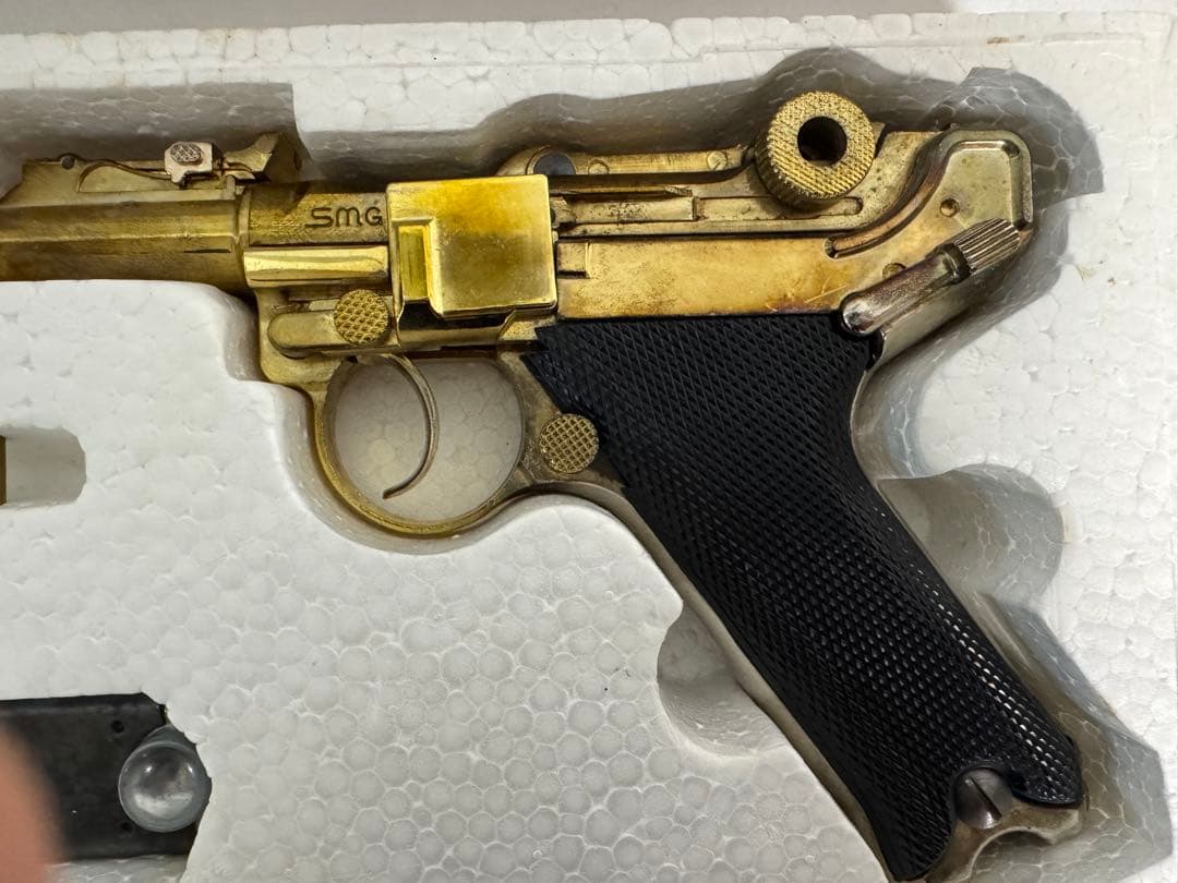 金属モデルガン マルシン ルガーP08 8インチ 旧モデル タニオアクション