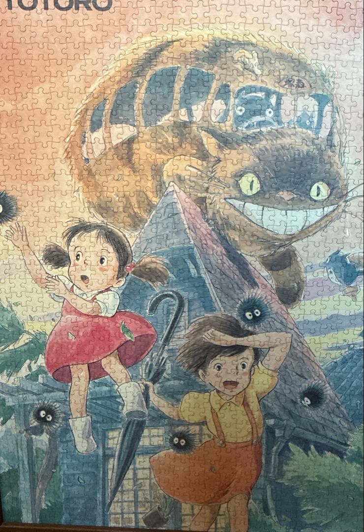 となりのトトロ ジグソー　パズル　ジブリ誕生10周年記念フレーム　1000ピース