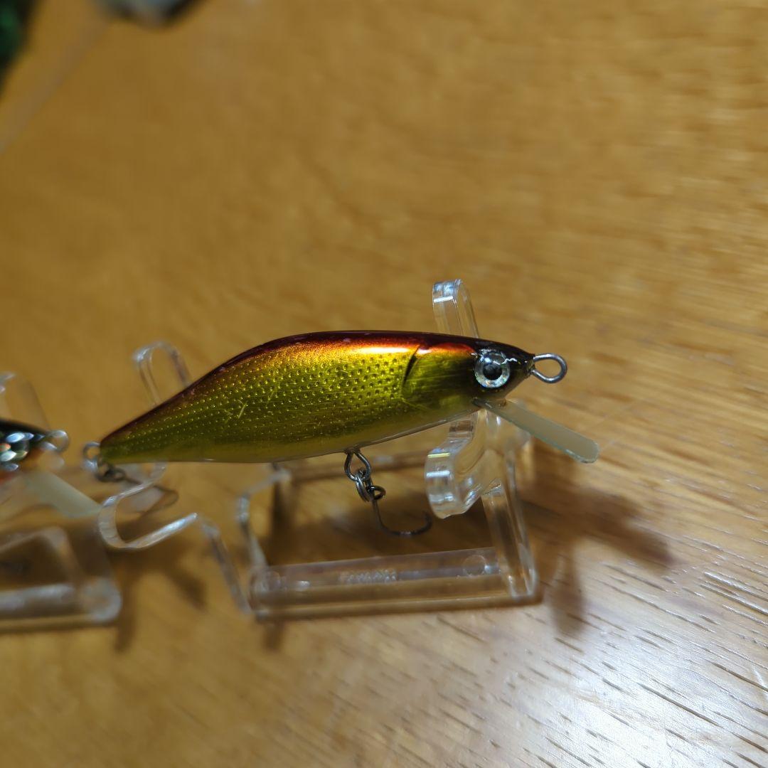 エゴイスト リーフ ハンドメイドミノー 2色セット