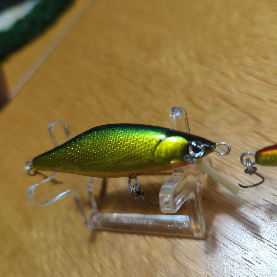 エゴイスト リーフ ハンドメイドミノー 2色セット