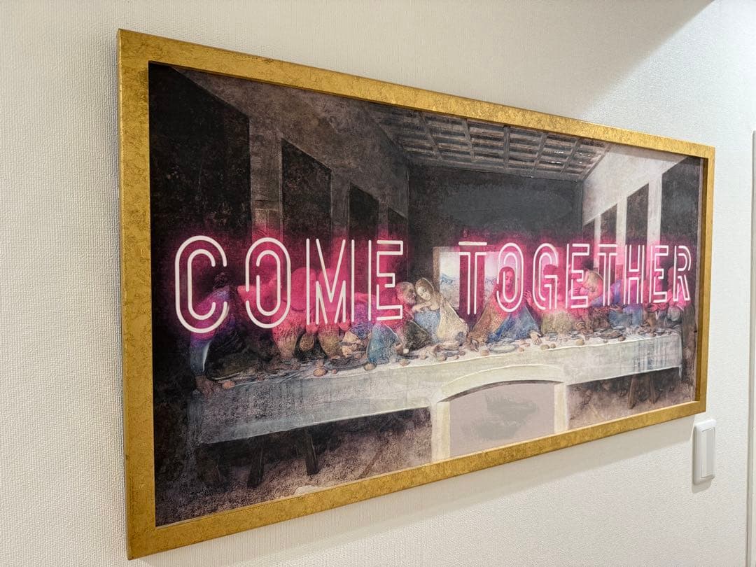 Francfranc COME TOGETHER アートボード　最後の晩餐