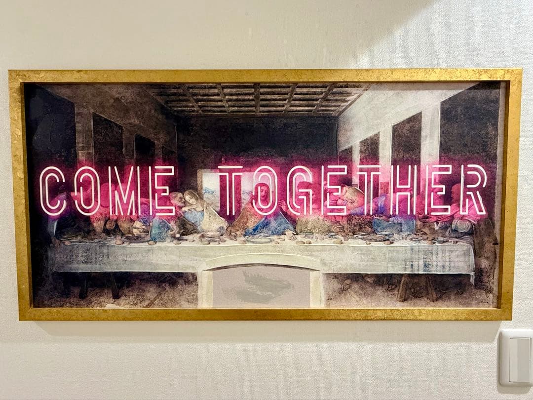 Francfranc COME TOGETHER アートボード　最後の晩餐