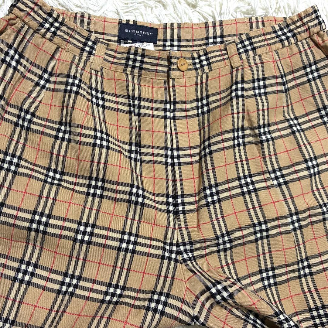 BURBERRY GOLF バーバリー ノバチェック パンツ 大きいサイズ 17