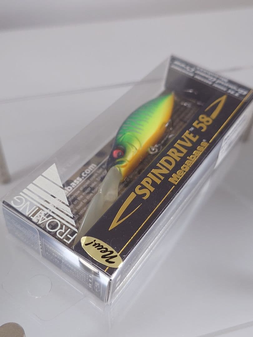 メガバス ito スピンドライブ58 初回NEW マットタイガー 新品未開封