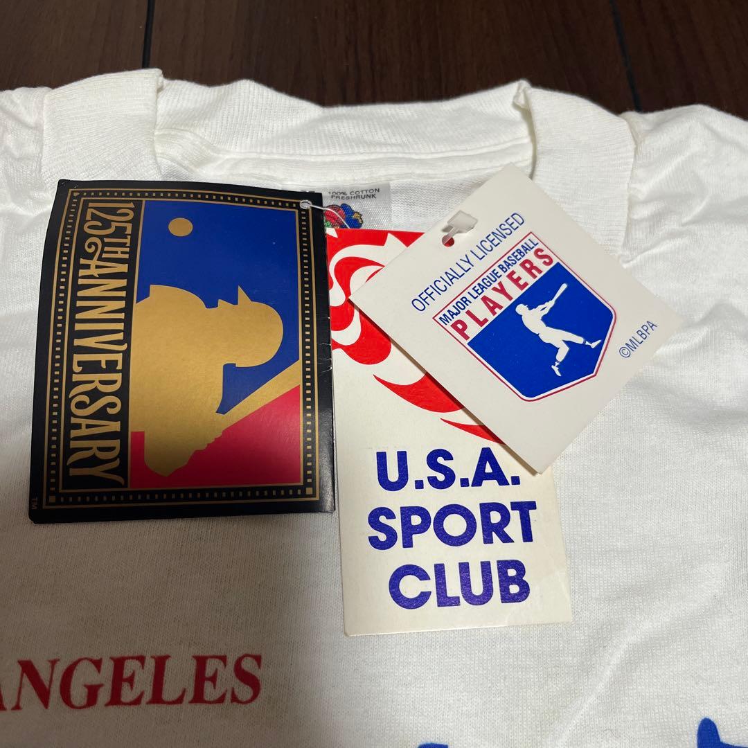 90s USA製 野茂英雄 Dodgers Tシャツ デッドストック