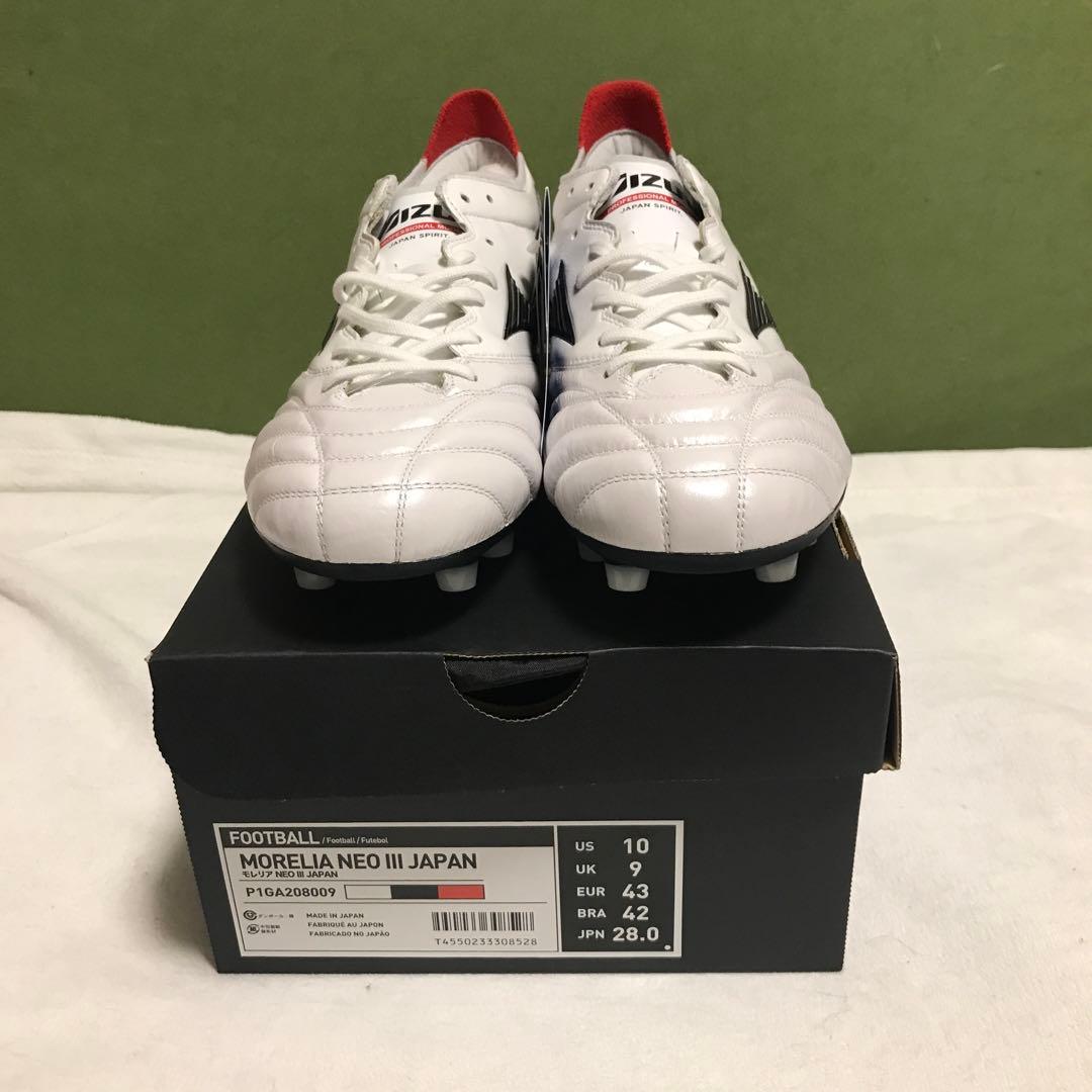 ミズノMorelia Neo Ⅲ JAPAN 28cm US10
