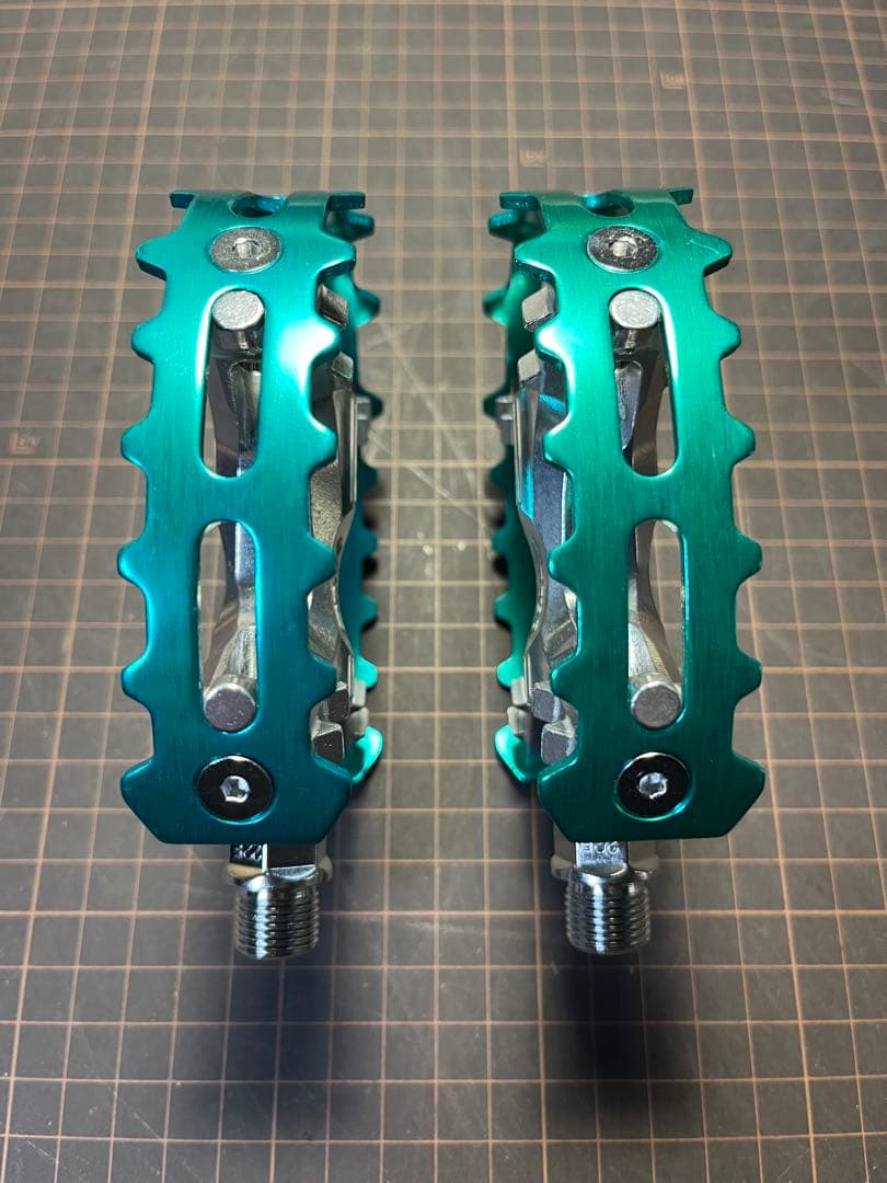 MKSペダル XC-III bear trap pedal ブルーラグ別注 復刻
