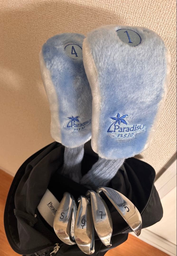 レディース ハーフセット Paradiso 7本 ゴルフクラブ 中古品