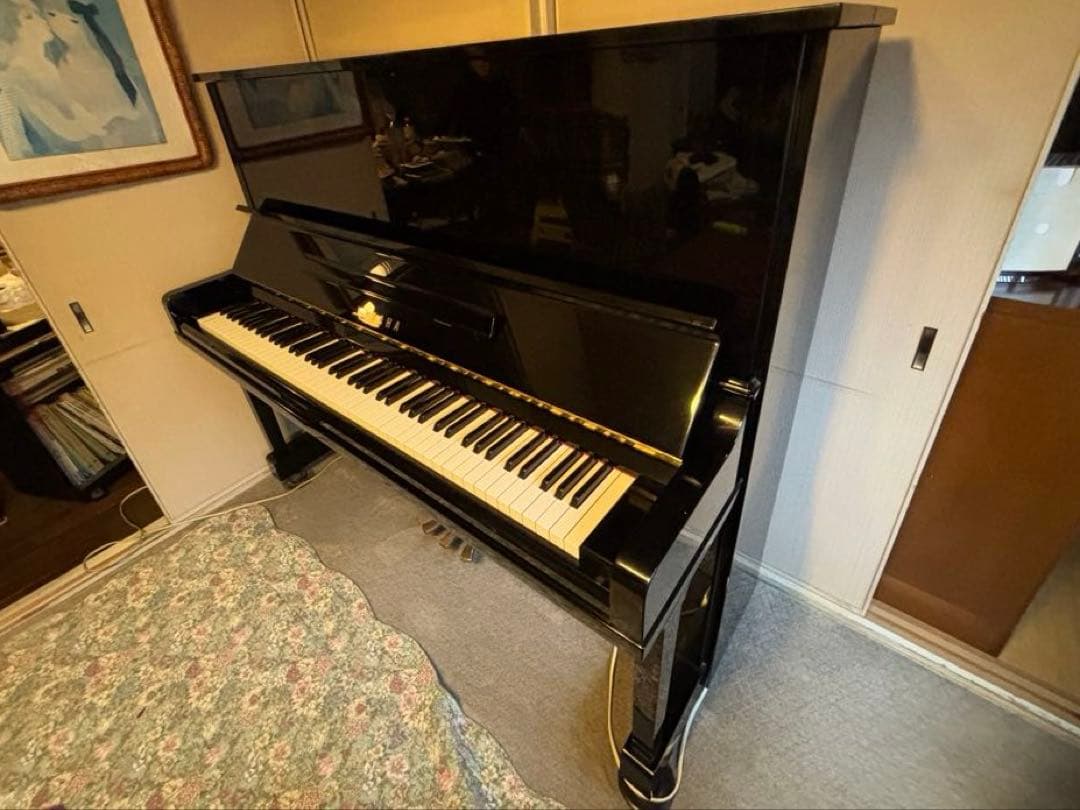 YAMAHA U30Bl アップライト 調律カード有 椅子付