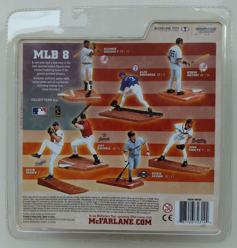 (バリアント/未開封品)マクファーレンMLB 松井秀喜 フィギュア 2体セット